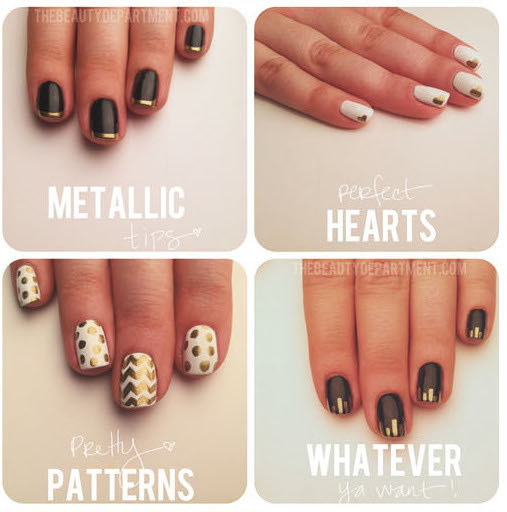 27 Lazy Girl Nail Art Ideas That Are Actually Easy