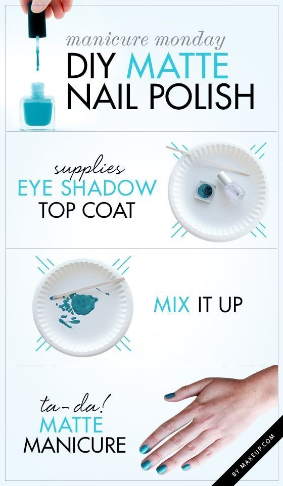 4 Ways to DIY Matte Nail Polish at Home