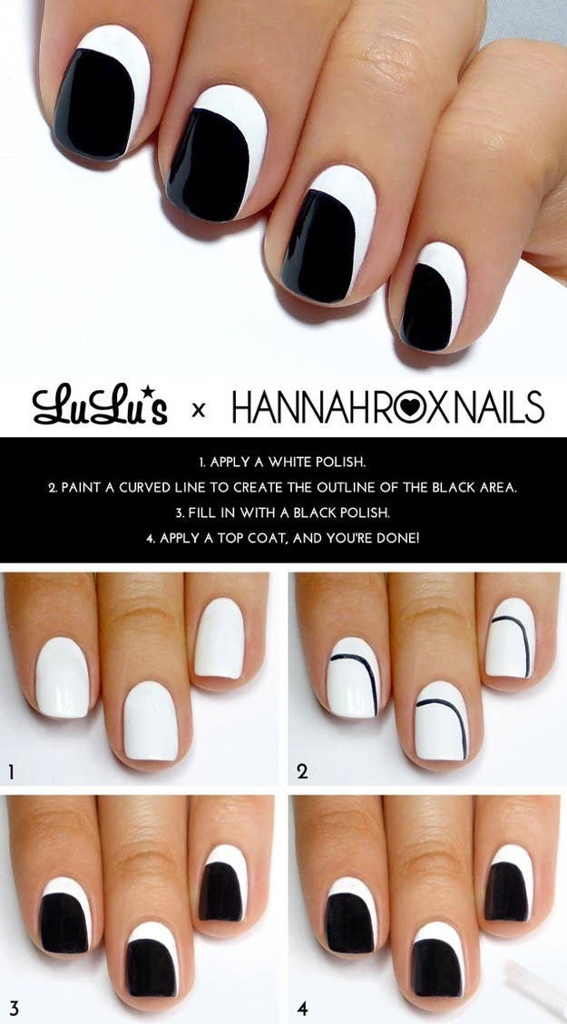 27 Lazy Girl Nail Art Ideas That Are