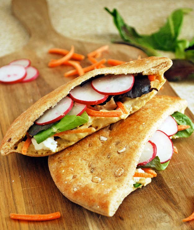 healthy pita bread fillings