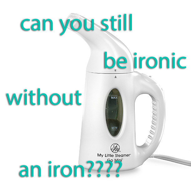 Because no college student should be trusted wielding a hot iron. Steamers are more convenient and easier to store than an iron and an ironing board.