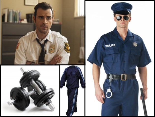 Go to the party as a cop. Half way through the night you have permission to black out, go crazy, and kill the dog. Kevin GarveyTotal: $134.94-$1,559.94+Cop OutfitCostume Craze- $43.94Jogging OutfitWalmart- $16.00Personal TrainerBetween $75.00-$1,500+ (get to work now)Arm CandyJennifer Aniston N/A The Night of 10/31/2014