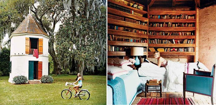 Tiny little cottage, big big storage.