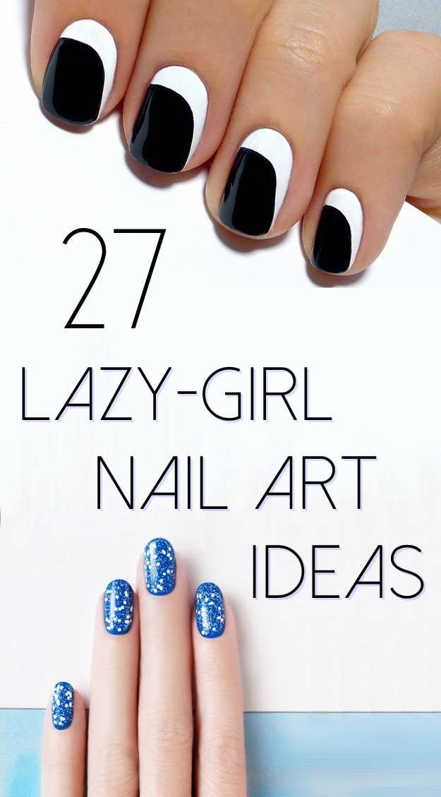 simple nails art designs