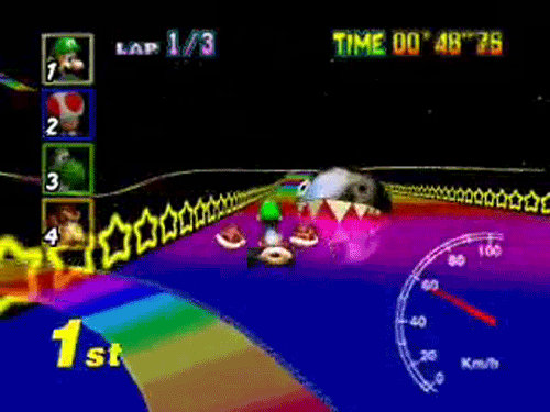 You know how great the single red shell is? Imagine three times that greatness. If your friends have half a brain, they'll stay behind you until those shells are gone. Now that's power.