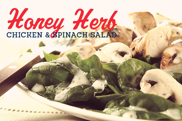 Seriously, the right kind of dressing for a salad can go a long way. Then y'all can do the chicken dance. :)
