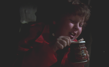 "I smell ice cream!"