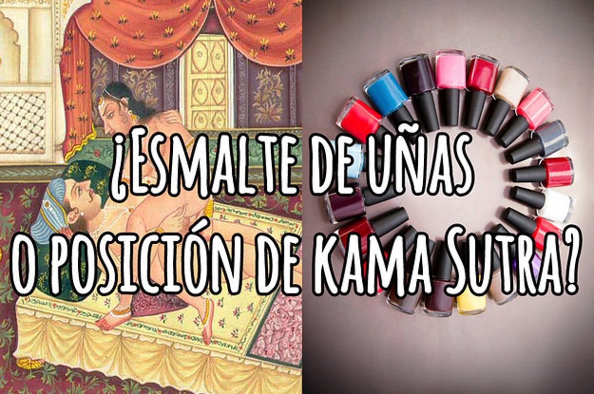 Esmalte de uñas o posición del Kama Sutra?