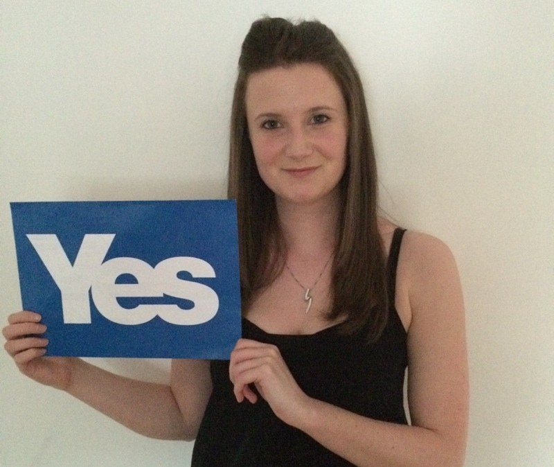 'Independence means Scotland can choose its own path. We can put in place policies that focus on job creation and keep our young people here. We can be the northern light to London's dark star.'