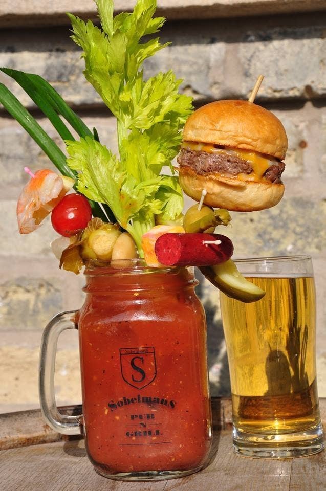 A Bar In Milwaukee Is Serving A Bloody Mary With An Entire Fried Chicken In It