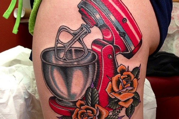 10 Awesome KitchenAid Tattoos