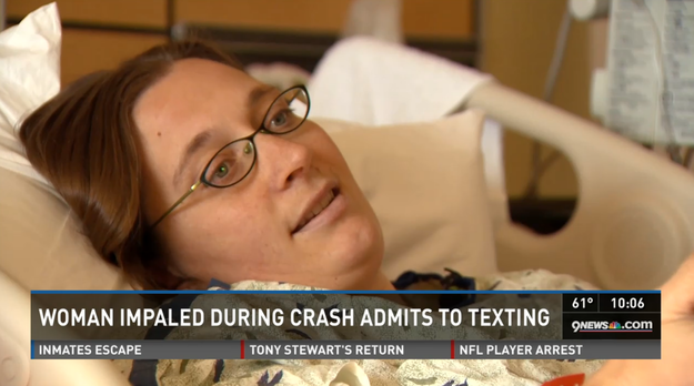 A Woman In Colorado Was Impaled In The Butt While Texting