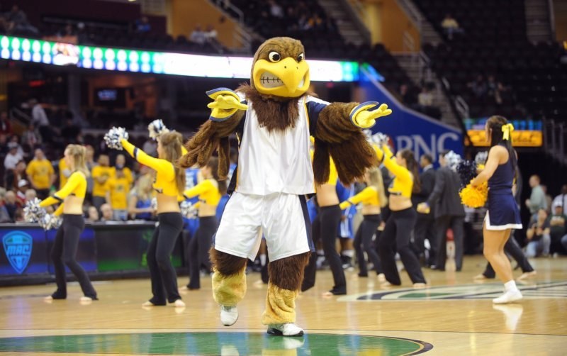 …other than an oversized eagle used to pump up the crowd at sporting events.