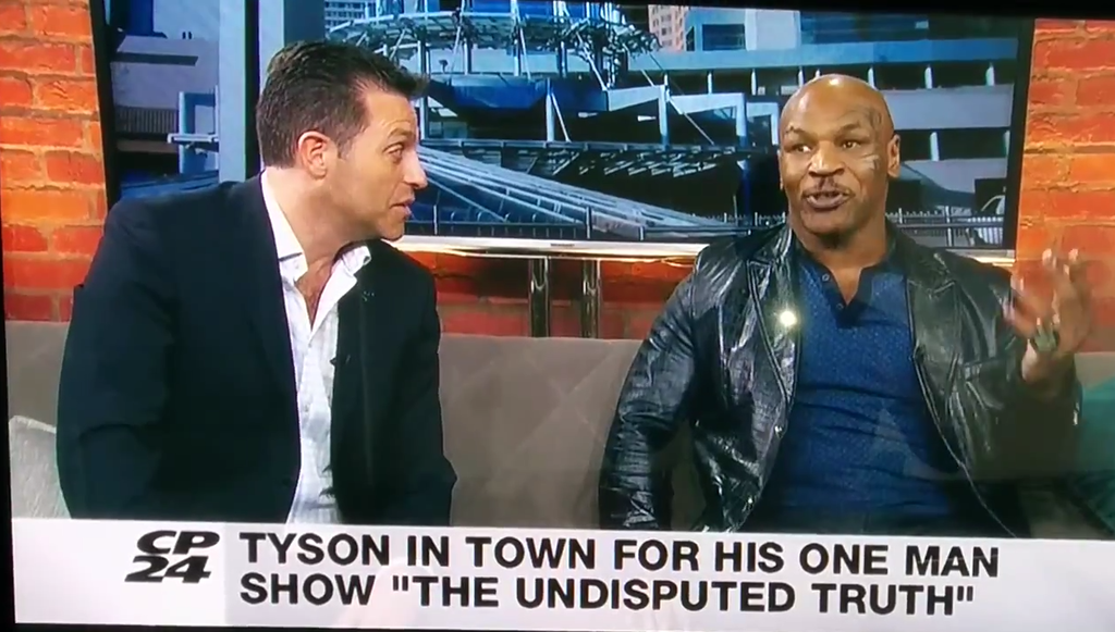 Mike Tyson flips out when news anchor suggests rape conviction