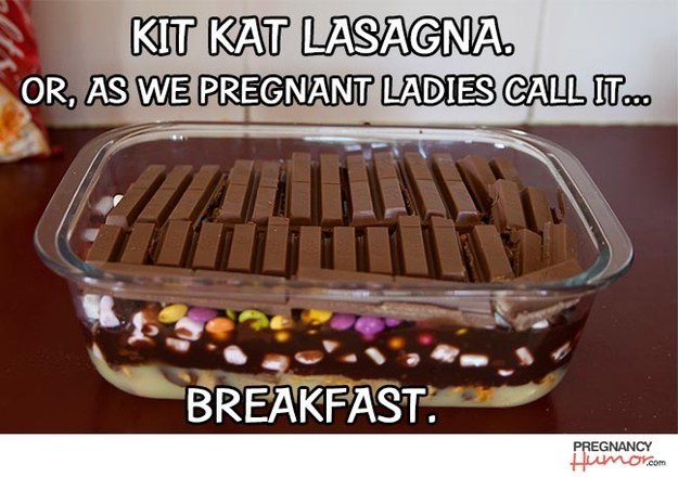 At the top of most pregnant women’s FAQ list, the answer most want to give is “No - that sounds nasty. But why don't you go get me a pint of strawberry Haagen-Dazs and bucket of Popeye's instead.”