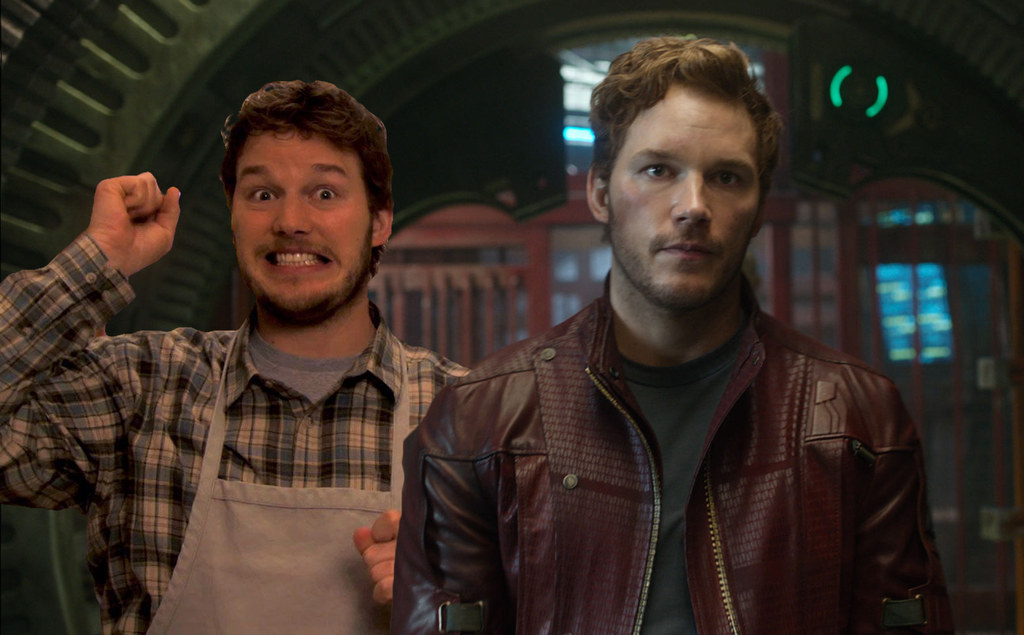Actually, I'm pretty sure this is a picture of Chris Pratt and his mentally disabled twin brother.