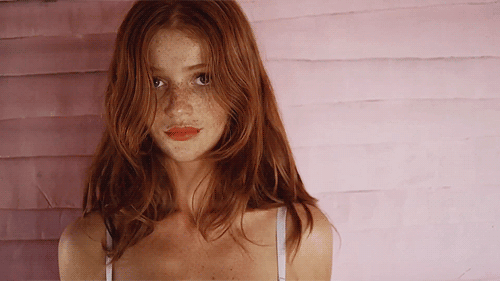 Lucky you. (Redheads unite!)