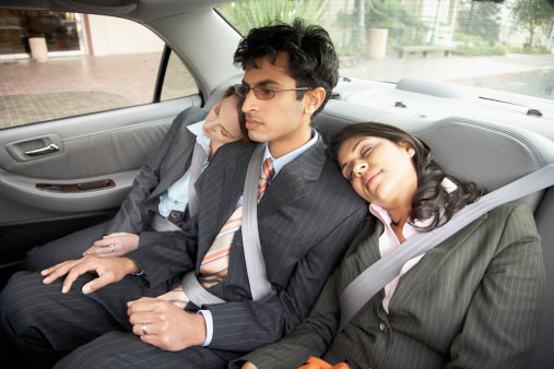 Because by the time you get home, you'll need to head to your next event.