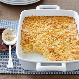 Cheesy funeral potatoes are a classic in the mountain west.