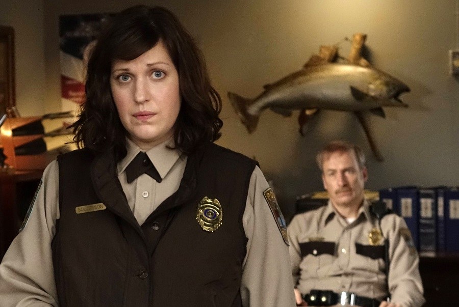 After just finishing Fargo, the best show this past year (we can debate this somewhere else), Allison Tolman stands out as the sympathetic Hero of this dark and strange series. Tolman portrays Molly, the soft-spoken and intelligent deputy of Bemidji, Minnesotta. A veritable "Peggy Olson" of the series, Tolman brings balance to the series, that keeps you rooting for someone and something positive in a sea of darkness, terror, and savagery. Its too bad Fargo's narrative model is similar to that of "True Dectective" and Molly will not be reappearing as a character in the upcoming season. This was a big break for Alison Tolman, and I hope to see much more from her. #Bravo #EmmyNominated