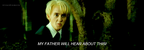 Okay, okay, to be fair this association was many generations before the Malfoys we love to hate, going back to before the International Statute of Secrecy in 1692. And of course, they only hung out with rich, powerful Muggles. But still, funny to think about! It's even rumored that a Malfoy tried to romance Elizabeth I (unsuccessfully, of course).