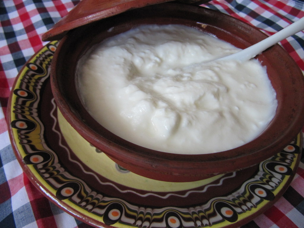 Ultimately any dairy based product will probably make you spew. Yogurt is thick and bland in taste thus making it the worst drunk food!