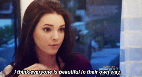 Like that beauty is in the eye of the beholder and/or plastic surgeon.