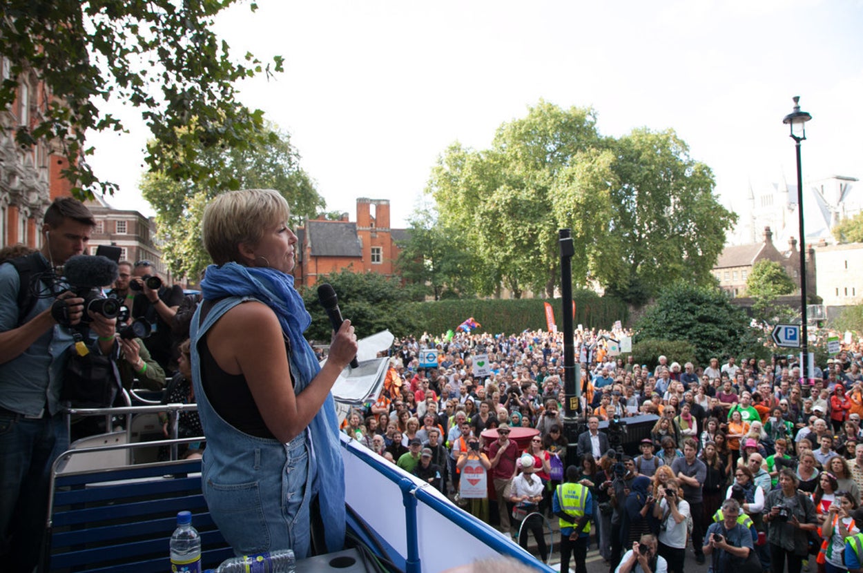 Russell Brand, Emma Thompson And Cara Delevingne Join Thousands At ...