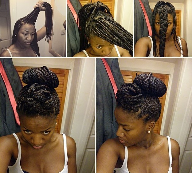 21 Awesome Ways To Style Your Box Braids And Locs