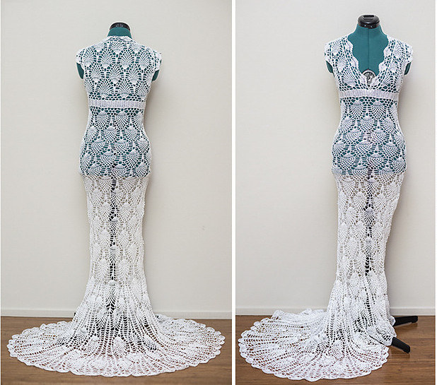 This Woman Made An Amazing Wedding Dress For 30