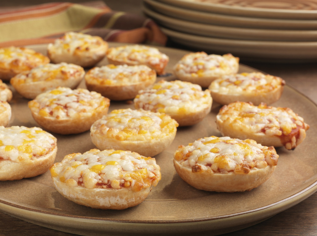 The pizza and the bagel unite so much more than just bread with cheese — they combine breakfast with dinner! They are the epitome of everything that ever needs to be joined together in a single delicious bite.