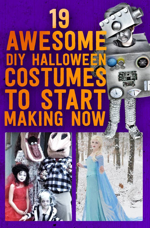 19 Awesome Diy Halloween Costumes To Start Making Now