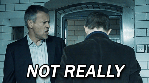 Greg has a love/hate relationship with how much he needs the boys' help with his cases. Plus, he is played by Rupert Graves: the very definition of a silver fox.