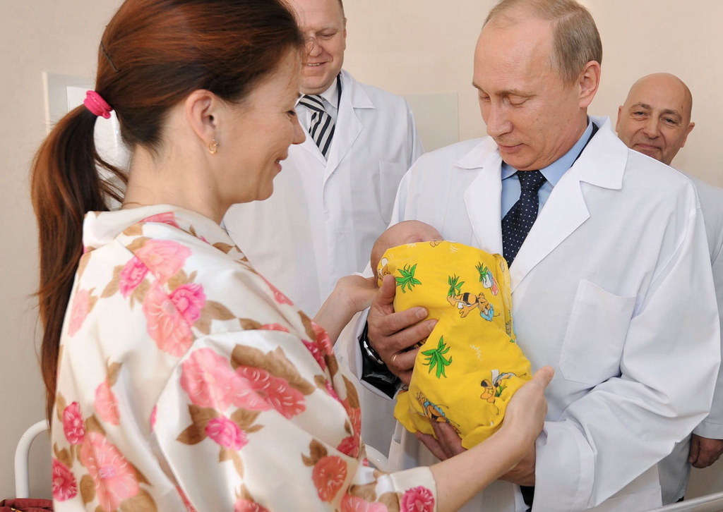 Photos Of Vladimir Putin Looking At Things