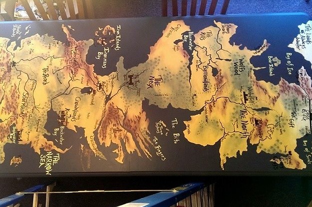 game of thrones painted table