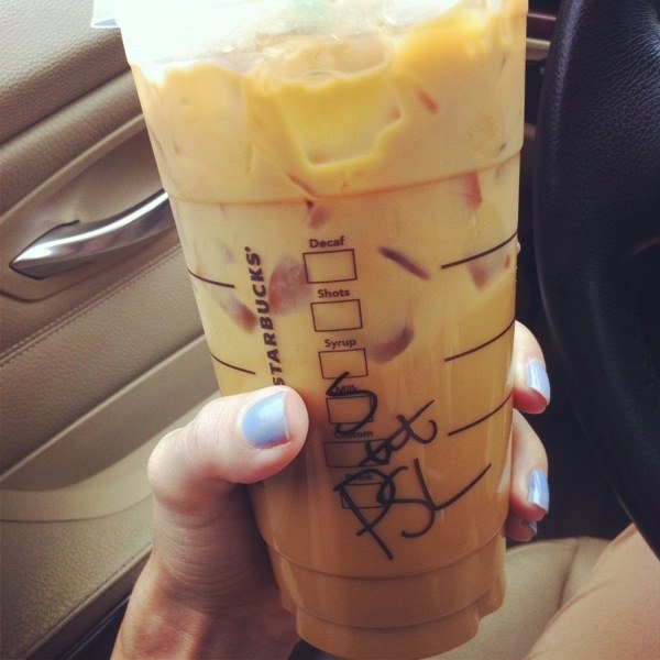Iced PSL just isn't quite the same.