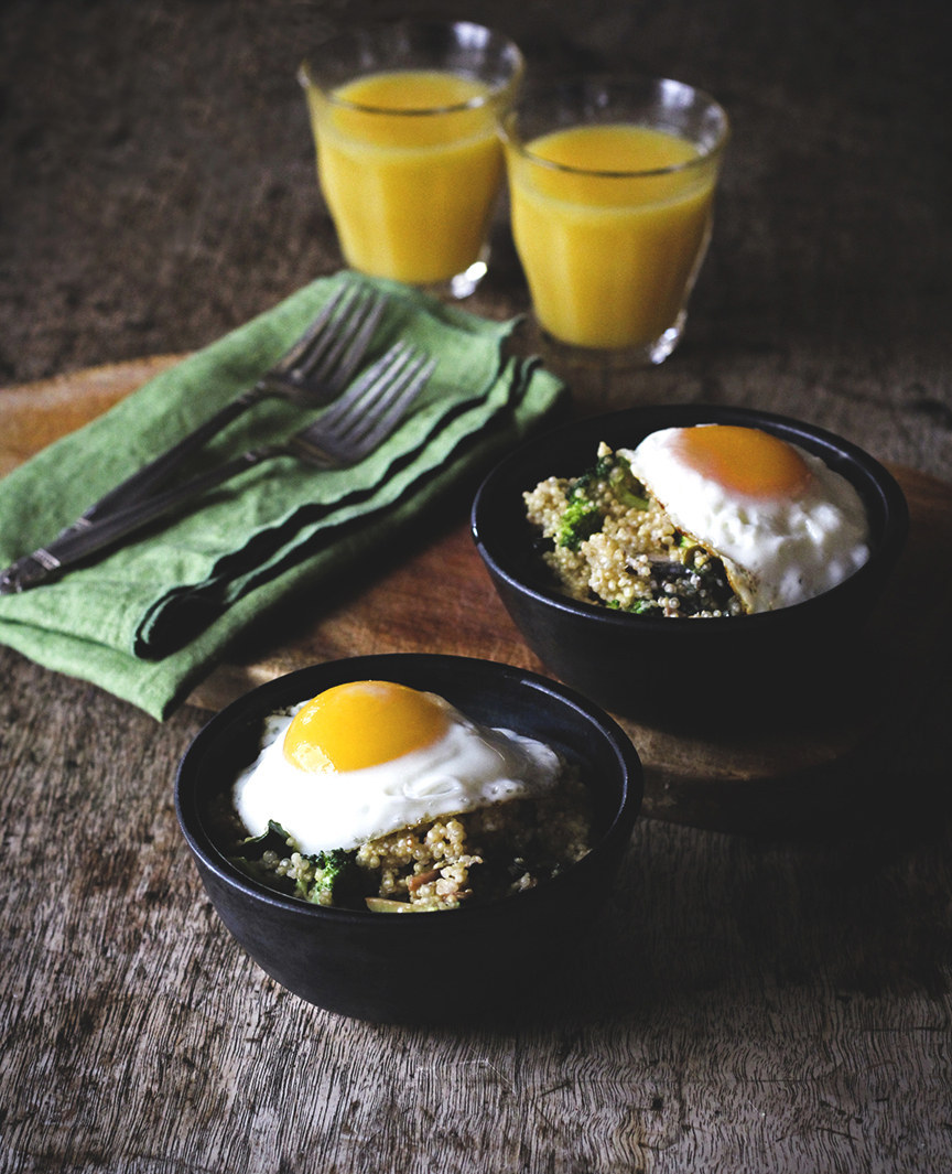 You'll struggle to find a better start to the day than these beautiful-looking quinoa breakfast bowls. View the full recipe here.