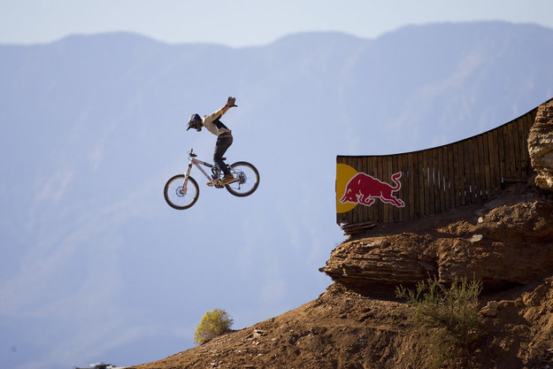 Because the perfect vehicle for a rampage is a bicycle.