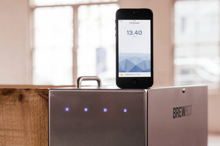 What they do: "The world's smartest personal brewery," Brewbot lets you brew beer that is cheap, delicious, and easy to make in the comfort of your own home... all with the help of your phone.Background: Brewbot was created by Cargo, a group of designers and developers from Northern Ireland. They raised the original £114,368 to fund the project through a Kickstarter campaign.
