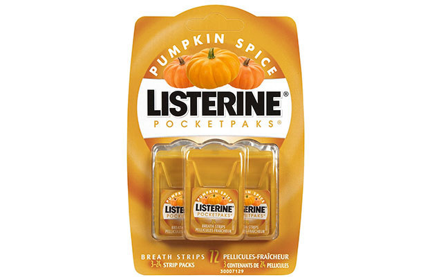 6. Pumpkin Spice Listerine Strips. 