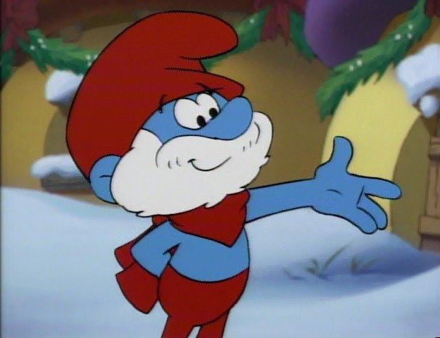 Papa Smurf, the benevolent leader.Ever the Leninist, everything Papa Smurf does is in service of his two major responsibilities: to organize and maintain order in Smurfvillage (what Marx called The Dictatorship of the Proletariat as the Instrument of Revolution), and to protect the Smurfs from Gargamel's evil plans (The Dictatorship of the Proletariat as the Domination of the Proletariat Over the Bourgeoisie). See? Communist dictators are good guys after all.