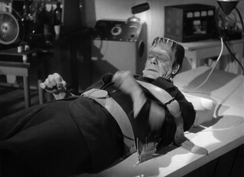 OKAY, it's more of a comedy, but we're including it anyway.Basic Plot: Comedy duo + A gaggle of monsters + Confusion = Abbott and Costello Meet Frankenstein.Fun Fact: This film is considered by organizations such as the American Film Institute and Reader's Digest Magazine as one of the funniest movies in cinema history.