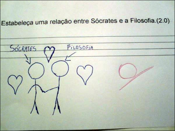 Pois: você ia virar uma lenda da escola, assim como estes outros gênios aqui.