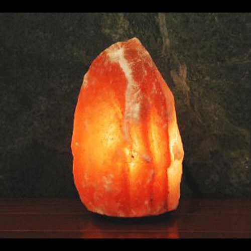 burned in a fire caused by a salt rock lamp