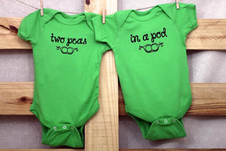 24 Adorably Cute Onesies For The Coolest Twin Babies You Know