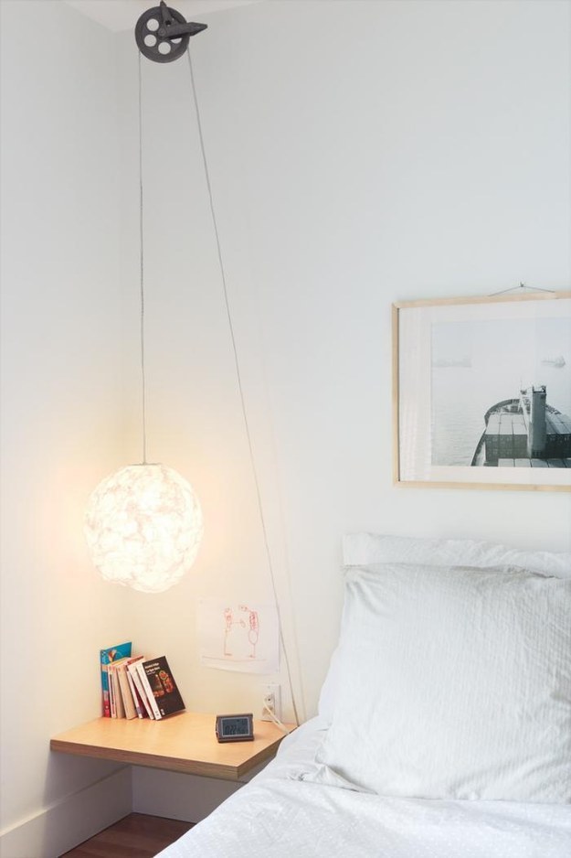 Invest in a nice bedside lamp so you never again have to get up to turn off the overhead light.