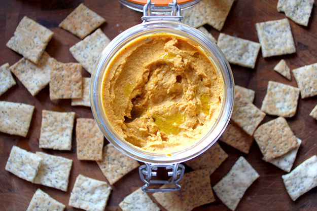 Spiced Sweet Potato Hummus