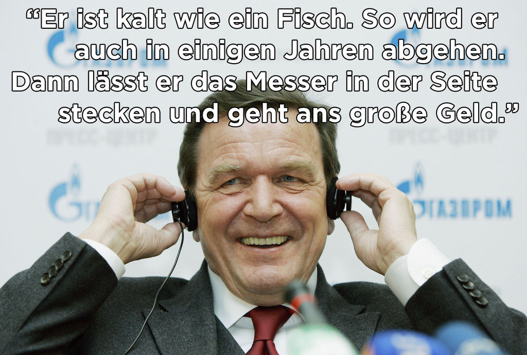 "Sein Problem ist, dass er nicht wirklich Gefühle der Freundschaft empfindet."