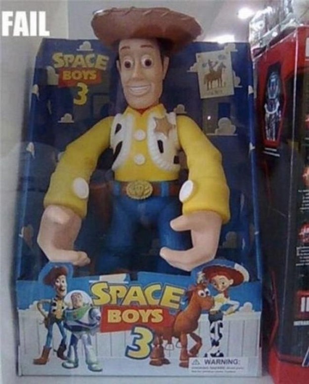 To understand why Woody's hands are so big, you have to see Space Boys 2.