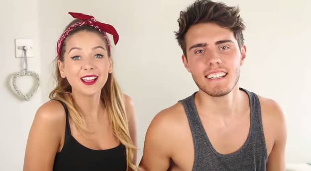 Despite the fact their work overlaps so much, Sugg insisted that they actually share very little of what actually goes on in their lives publicly.